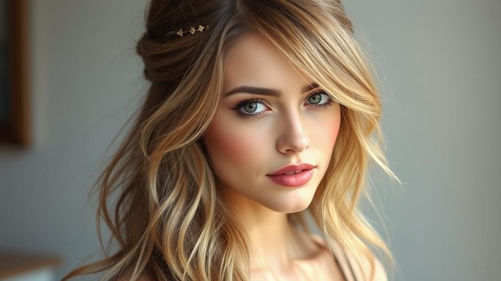 casual layered hairstyle design