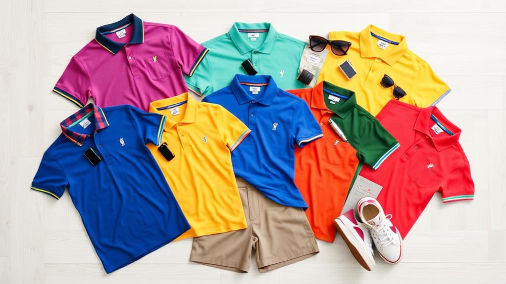 chic polo shirt outfits