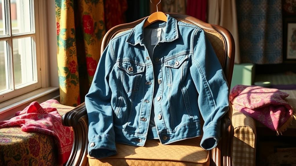 classic denim jacket style