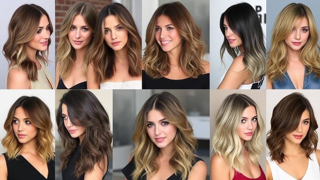 flawless face framing layered hairstyles