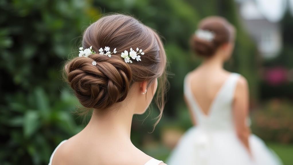 timeless updo hairstyle style