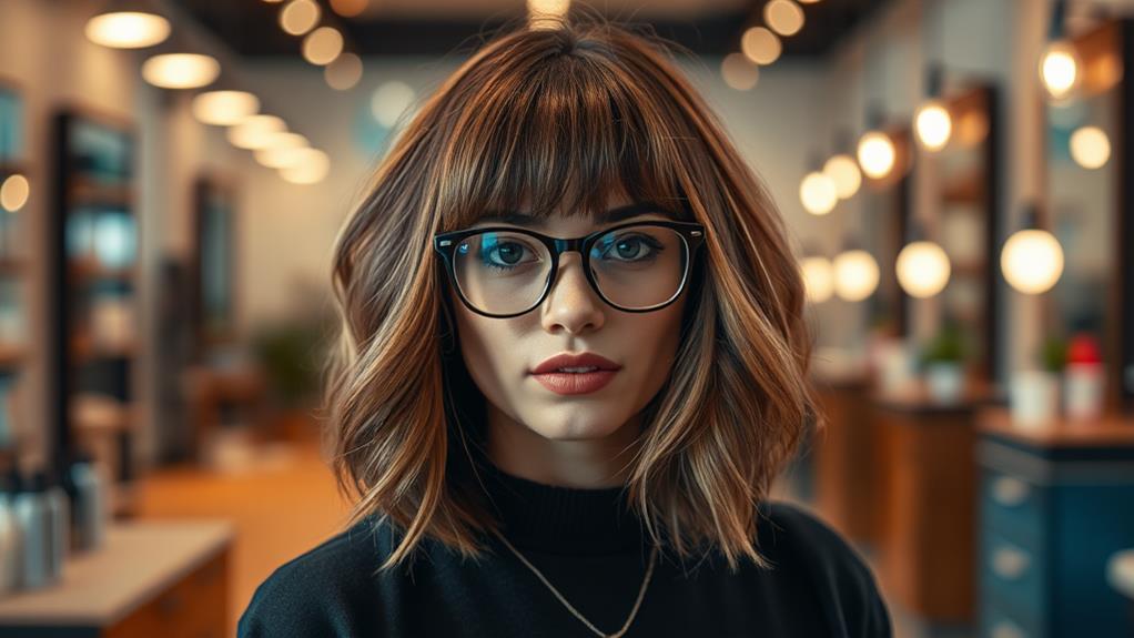 volume enhancing layered haircuts