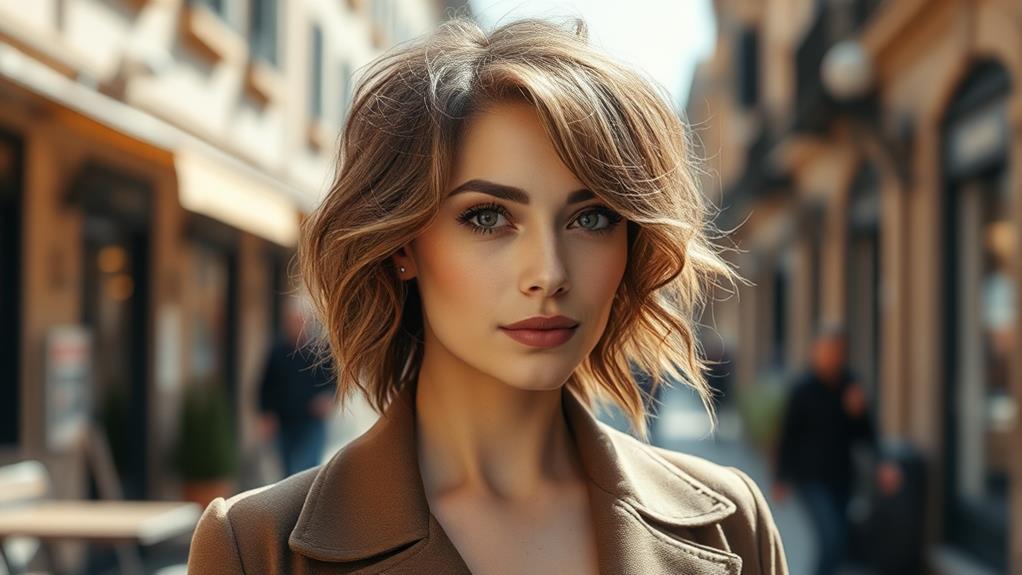 chic short wavy hairstyles