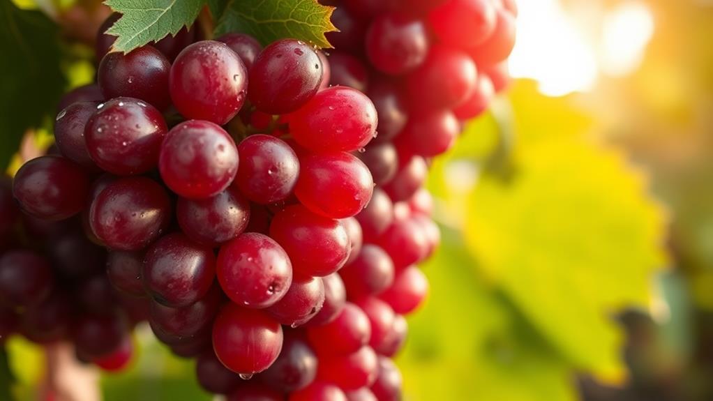 red grapes promote health benefits